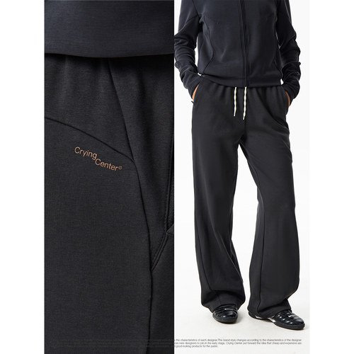 CryingCenter 健身运动花生长裤卫裤防静电 女款 哭喊中心 - 图2