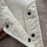 Демисезонный небольшой дизайнерский вельветовый жилет, куртка без рукавов, тренд сезона, оверсайз, увеличенная толщина