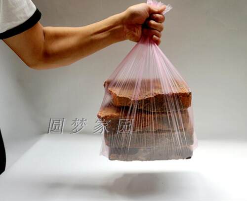 家用工用酒店 加厚塑料袋平口垃圾袋 50只装 环保型大号45X50包邮 - 图2