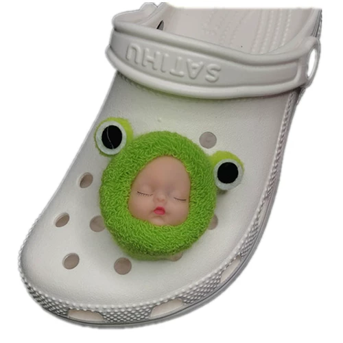 Crocs, пряжка для обуви, мультяшная милая кукла, DIY