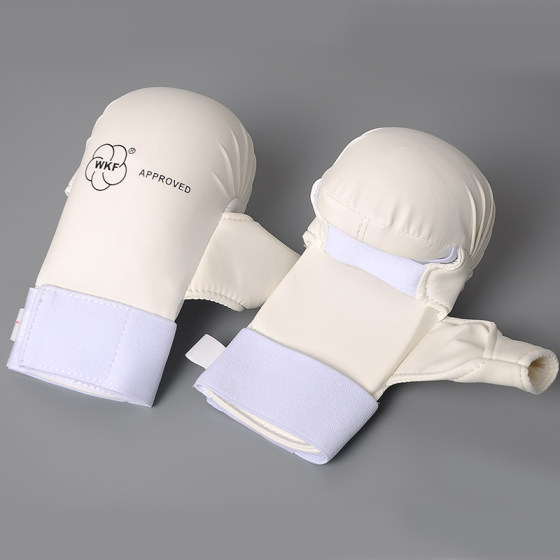 Karate gloves for adults and children white