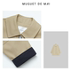 Super Heavy Industry Needle Twill Contrast Color Cuffs Windbreaker Women's Spring