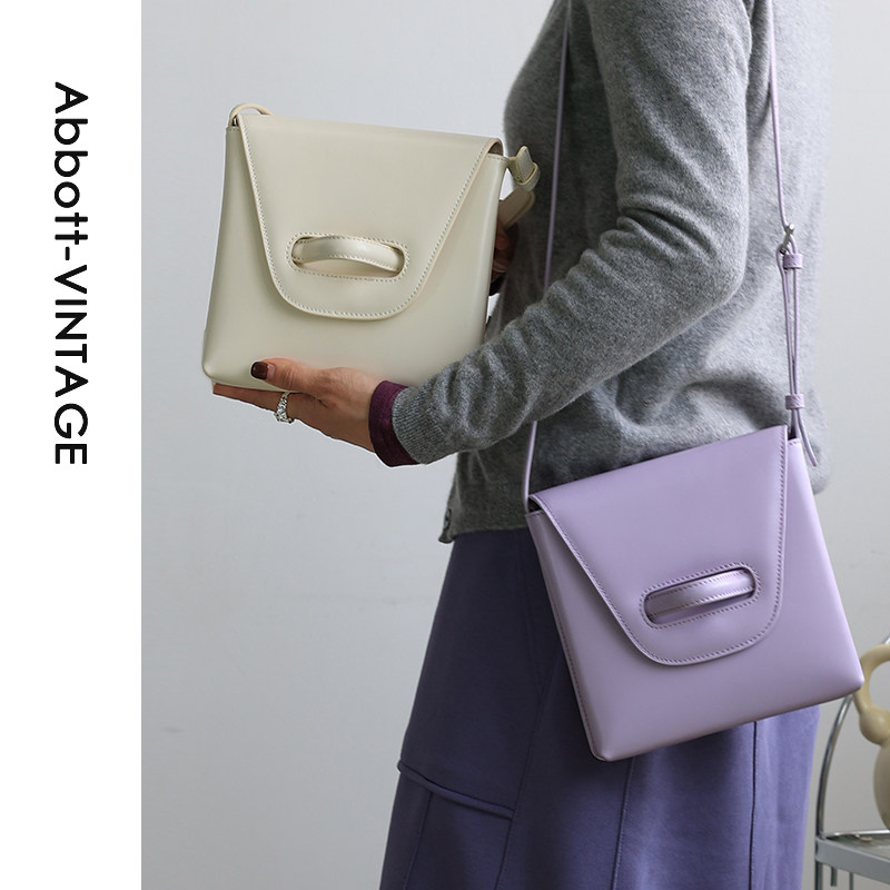 【7折清仓】【芝士包】小众复古牛皮单肩斜挎小方包翻盖女包包,淘宝优惠券,粉丝福利购,淘宝优惠卷