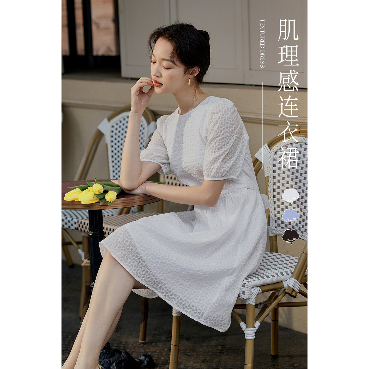 茵曼官方旗舰店2022夏装新款连衣裙 茵曼翰飞连衣裙