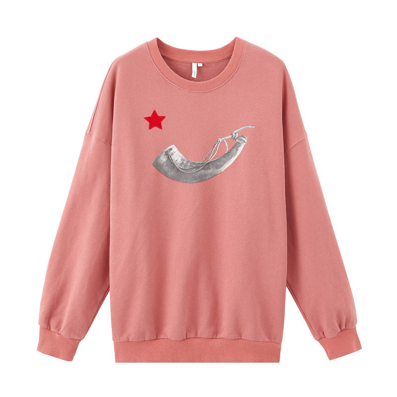  茵曼翰飞卫衣/绒衫