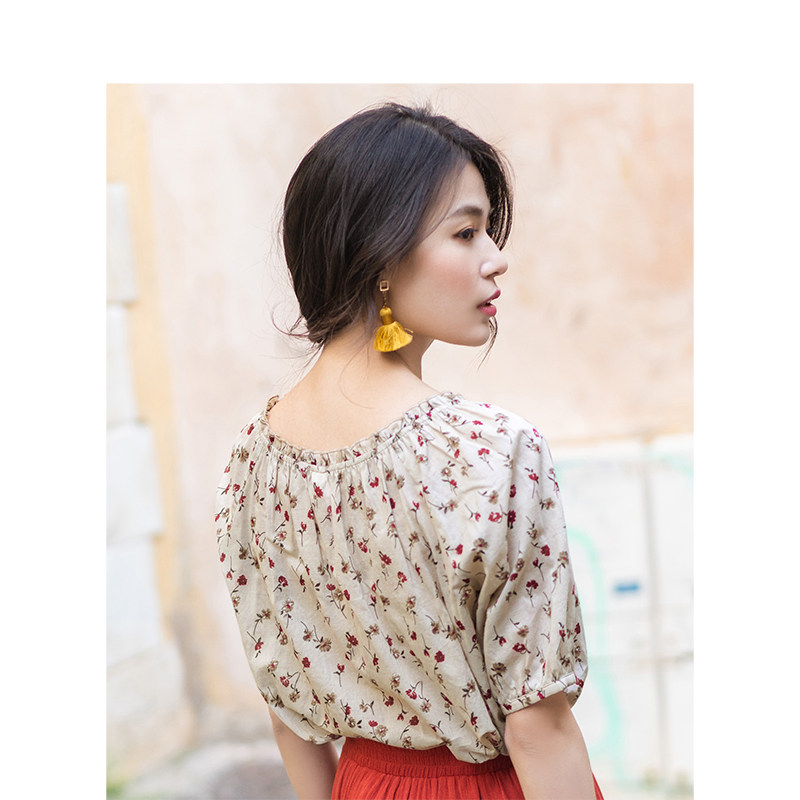  茵曼田田极客衬衫