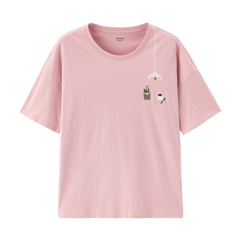  茵曼田田极客T恤
