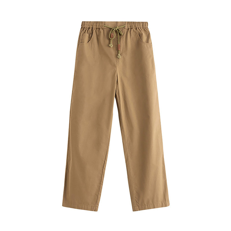 茵曼女裤夏季薄款透气凉快潮休闲裤 茵曼田田极客休闲裤