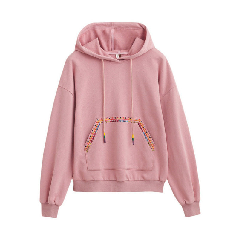 茵曼旗舰店连帽2020新款秋季卫衣 茵曼筱茵卫衣/绒衫