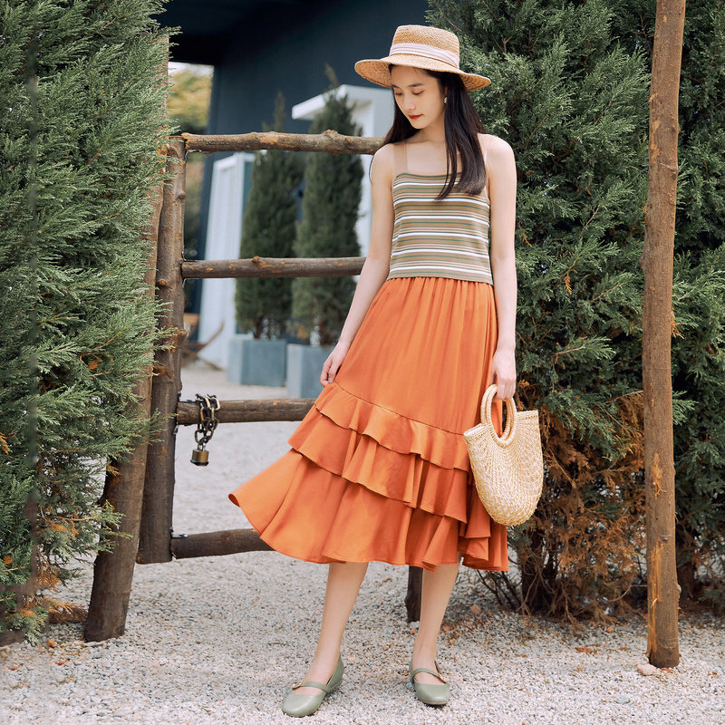  茵曼翰飞背心吊带