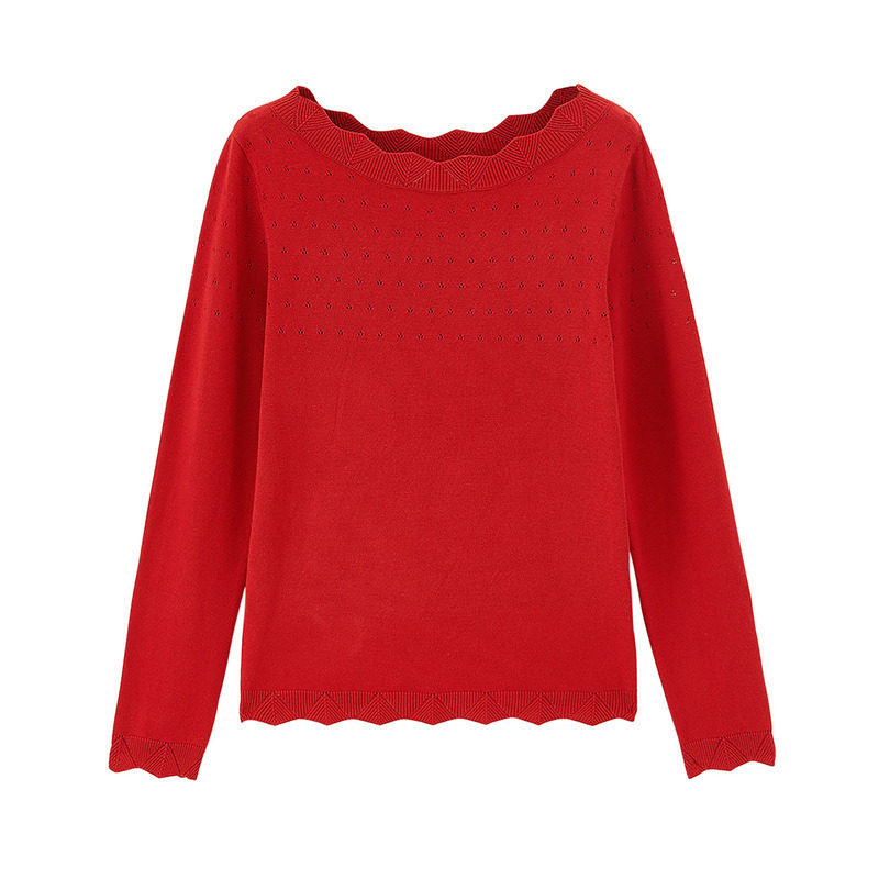 茵曼套头2020秋装新款设计感针织衫 茵曼筱茵毛针织衫