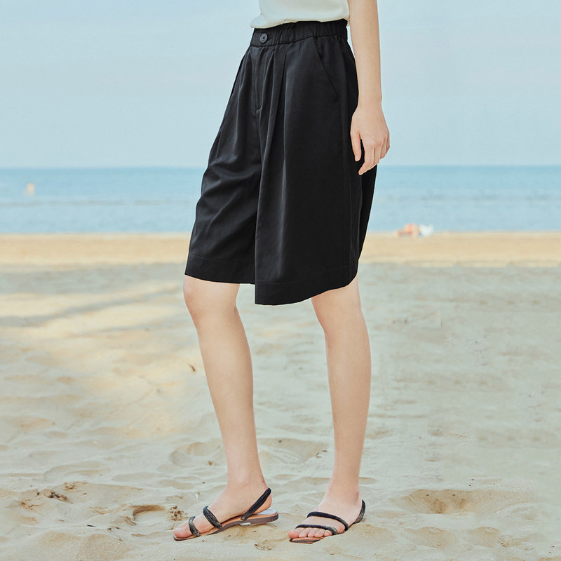  茵曼翰飞休闲裤