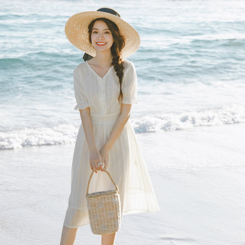  茵曼筱茵连衣裙