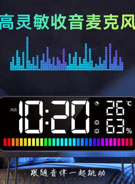多功能数字NONN车载时钟