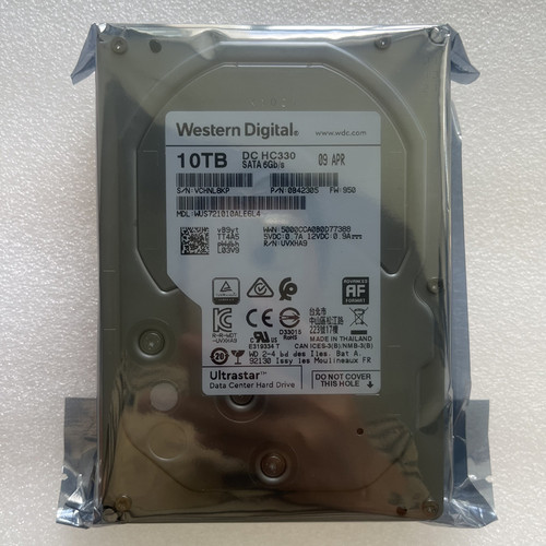 原装3.5寸10T硬盘WD西部数据WUS721010ALE6L4企业级服务器HC330 - 图0