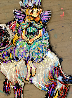 ooohhooo仙子与猫吊坠