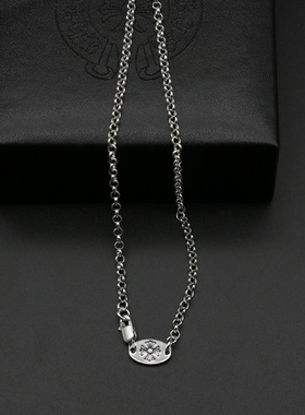 长款泰银朋克无吊坠潮流o型项链