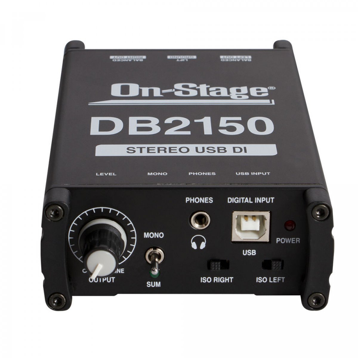 On-Stage DB2150/usb声卡/音频隔离变压器/隔离器