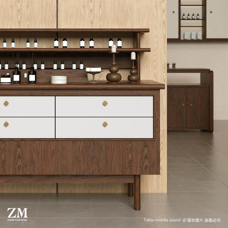 简约香薰展示柜香氛店陈列柜美容院产品香水精油边柜双色闻香台,淘宝优惠券,粉丝福利购,淘宝优惠卷