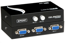 The Maituo vga switcher computer two-in-a-film monitoring display manually switching for 2 points 1 share