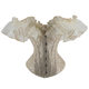 Lolita party, socialite party, banquet, lace palace performance, gathering belly, make-up, body shaping top, vest