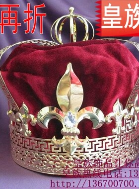 国外舞台演出道具拍摄皇冠发饰
