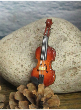 儿童房小提琴模型创意摆件