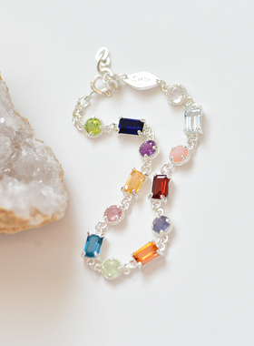 三合一草原创天然宝石手链