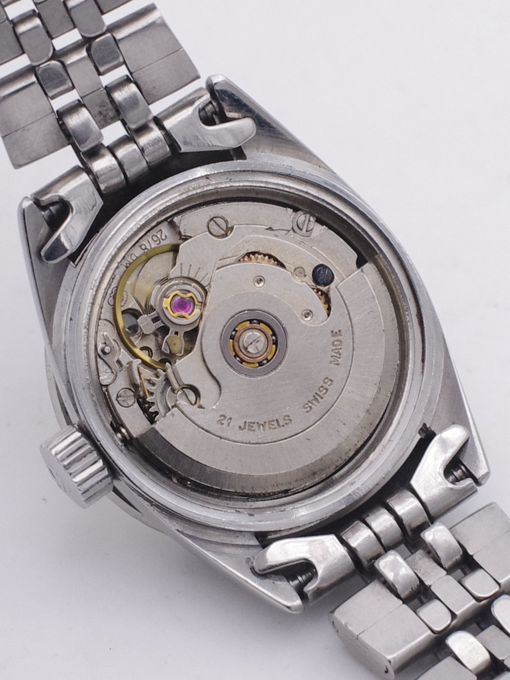 二手瑞士原装正品TUGARIS得其利银针全自动机械女古董老手表2678 - 图2