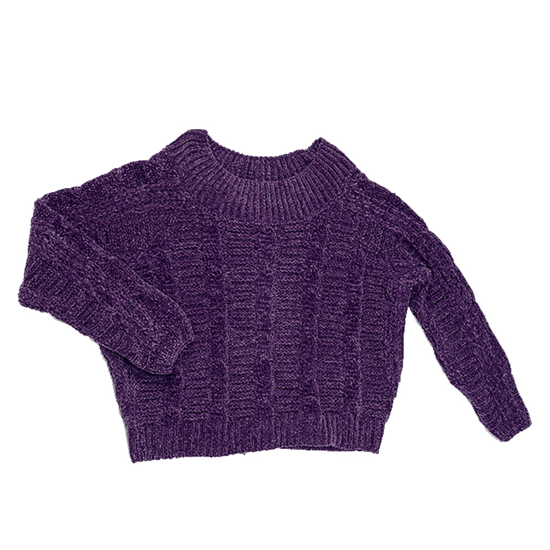 Etam艾格秋季新品时尚百搭休闲宽松个性简约纯色长袖针织衫 - 图3