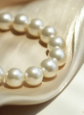 施家大珍珠优雅华丽显气质手链