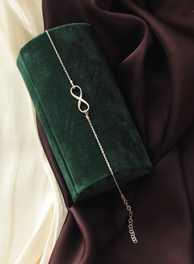 原创设计无限可能通体女银手链