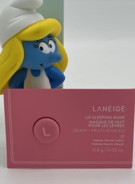 Laneige/兰芝睡眠唇膜唇膏3g小样修护保湿嘴部去死皮淡化唇纹色素