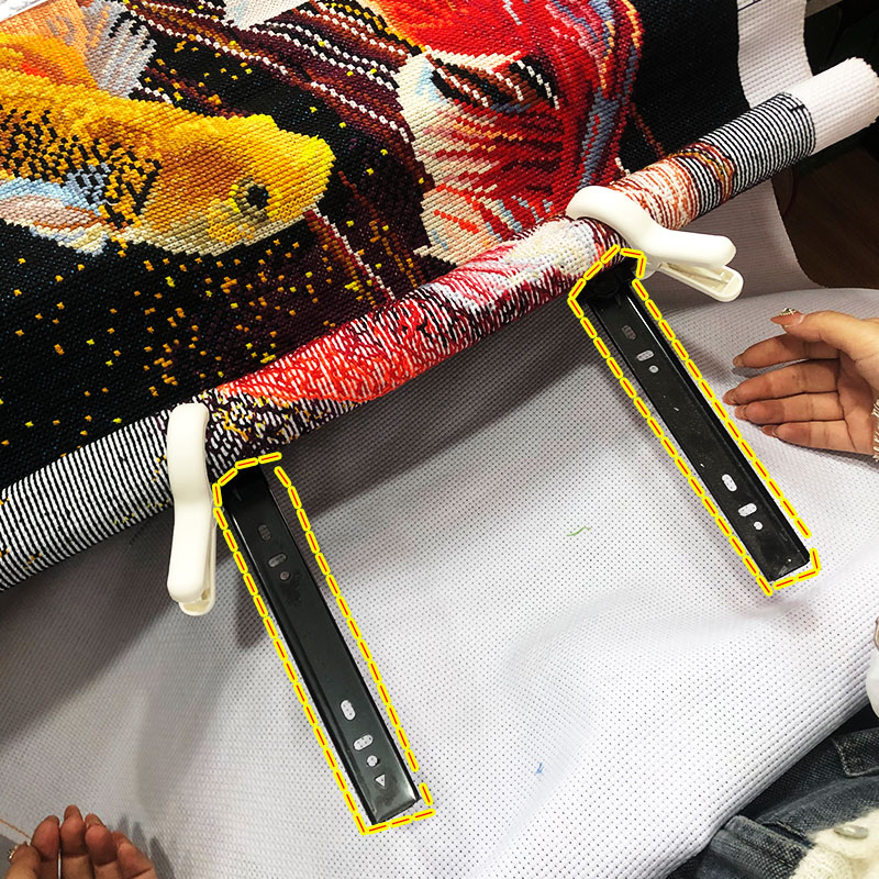 卷管固位器辅助工具十字绣小娥姐姐工具固定器十字绣工具配件 - 图0