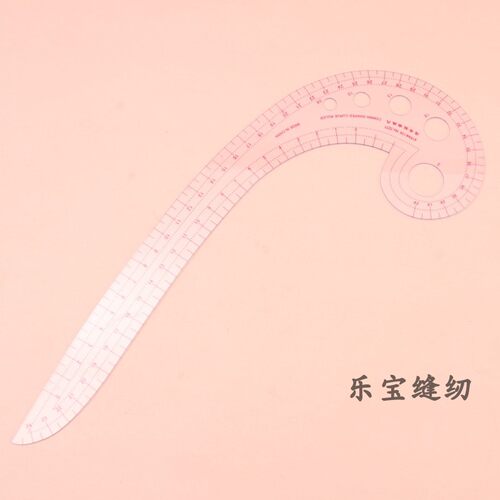 逗号曲线尺逗号型曲线尺3231 6字尺服装设计裁剪打板制版工具 - 图3