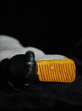 中古日本陶制人偶陶制人物摆件