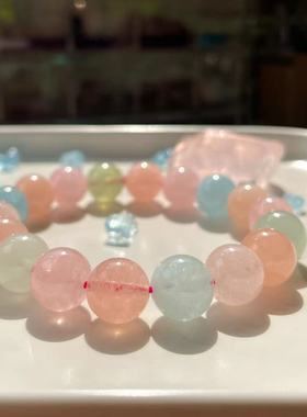 天然摩根石冰种名族风