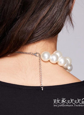 英国代购正品11.28 2025潮流导向 饰品新款 时尚超大珍珠设计项链