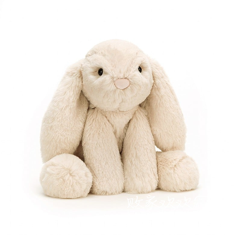 英国代购正品05.22 jellycat Smudge Rabbit史玛吉趴趴兔柔软玩偶 - 图0