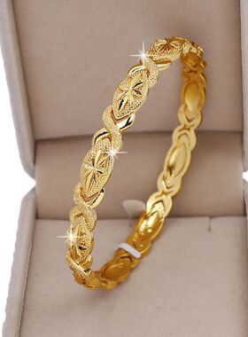 时尚百搭心形可开口手镯女款