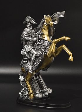 欧洲人物拿破仑骑士雕塑摆件