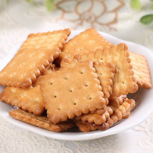 日月棠黑糖饼干320g牛奶饼台湾进口特产黑糖麦芽饼代早餐小圆饼 - 图1