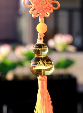 中国结卧室葫芦挂坠水晶