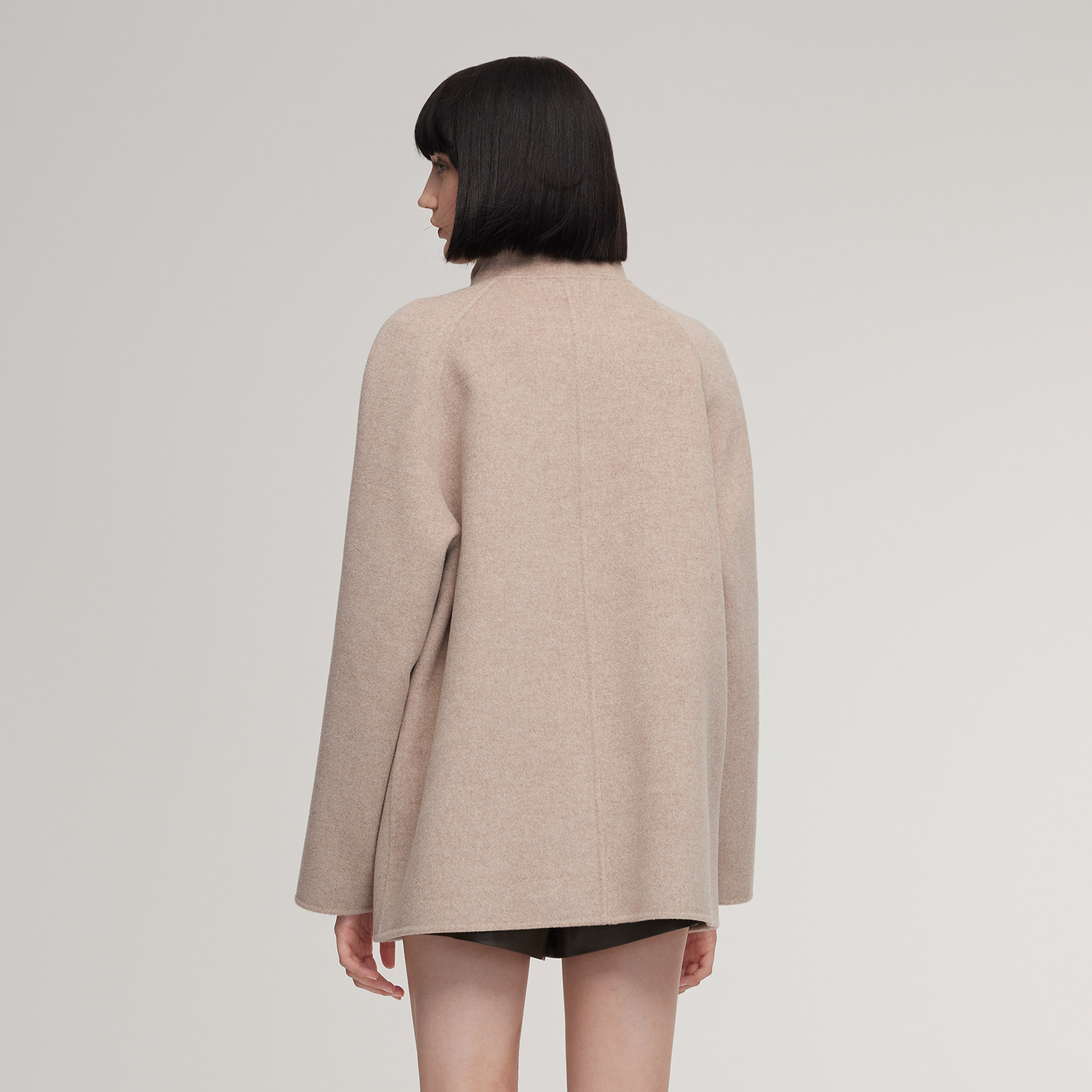 首降|歌莉娅羊毛羊绒大衣女2025新款冬季立领小个子毛呢外套,淘宝优惠券,粉丝福利购,淘宝优惠卷