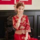 Традиционный свадебный наряд Сюхэ, свадебное платье, летнее вечернее платье, китайский стиль, подходит для подростков