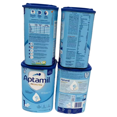 Aptamil 1段德国原装爱他美奶粉进口蓝罐1段直邮2罐1箱包邮包税 - 图0