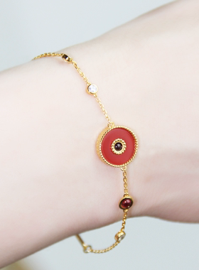 ORBLINK|宝灵球系列手链红玉髓