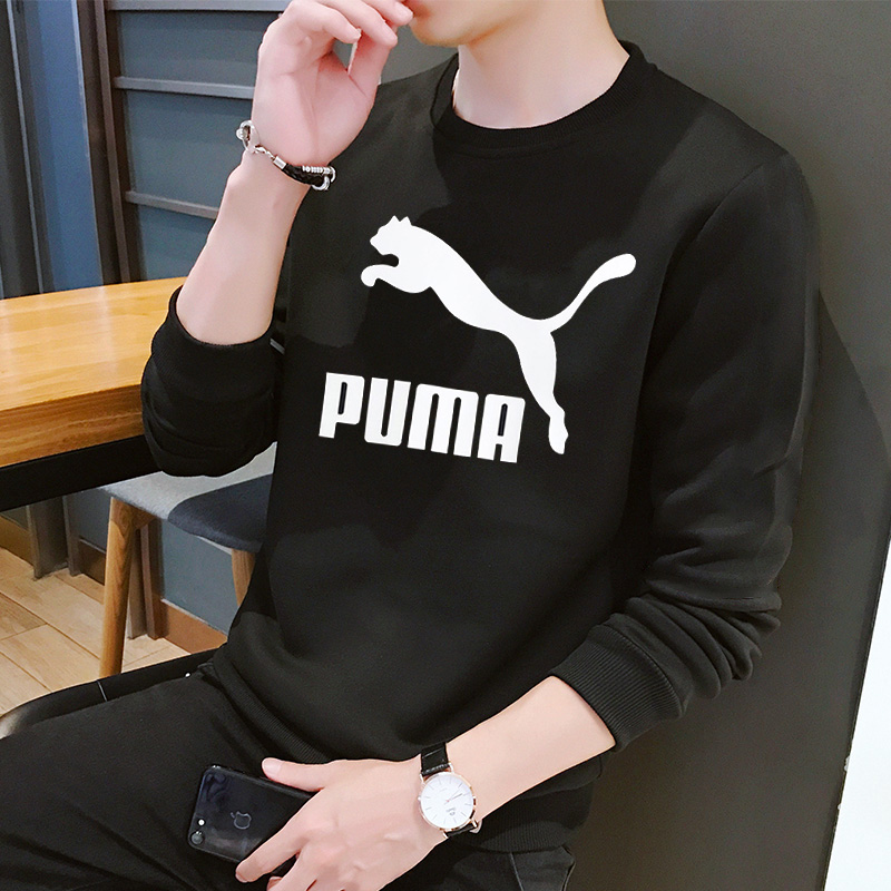 秋冬新款宽松长袖套头衫运动外套男打底衫 彪马卫衣男詹领 PUMA 2019 秋冬新款宽松长袖套头衫运动外套男打底衫 彪马卫衣男詹领 PUMA 2019