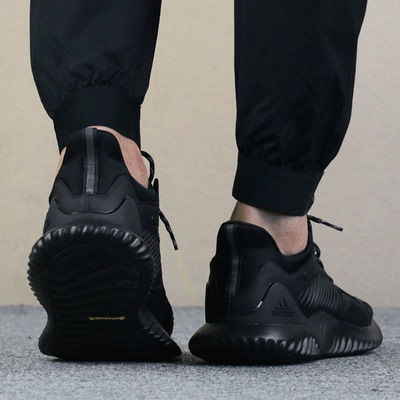 Adidas/阿迪达斯男鞋2018秋阿尔法小椰子Bounce运动鞋透气跑步鞋