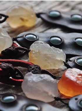 原创豌豆民族风长款礼品毛衣链